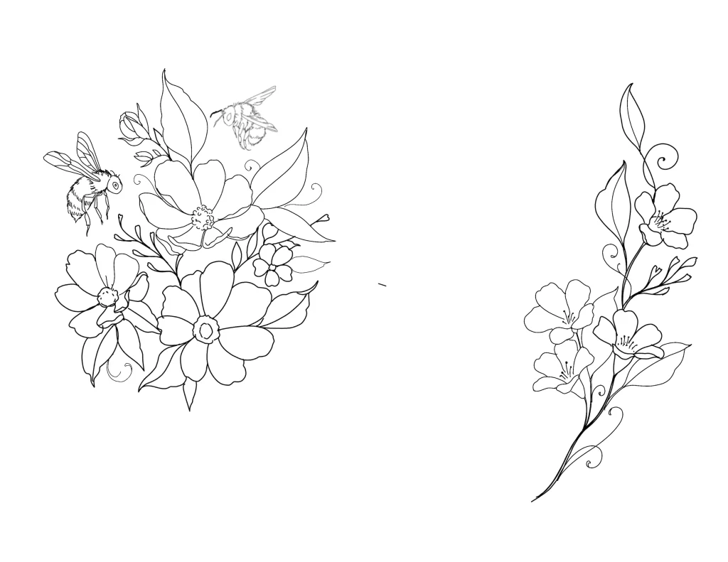 Flowers-bee
